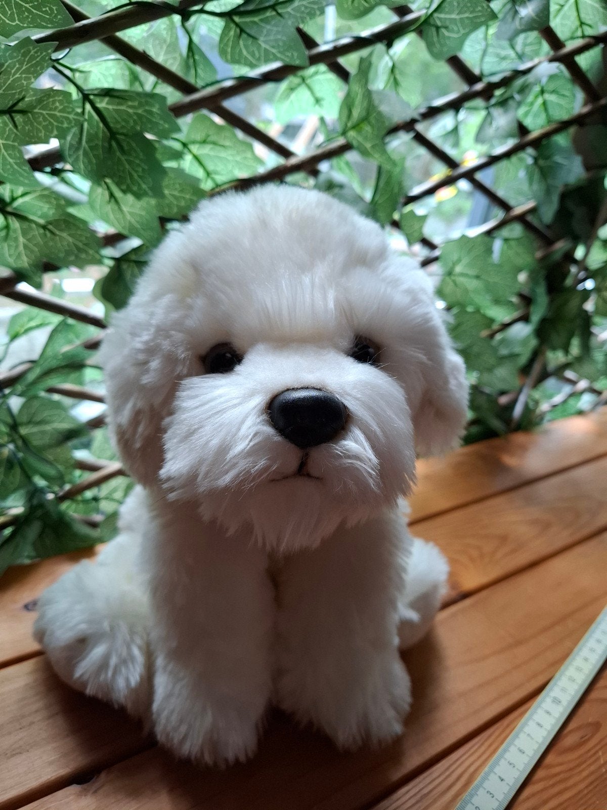 Super Zachte Maltezer Bichon Frise Puppy Knuffel, Ophalen of Verzenden, Zo goed als nieuw, Hond