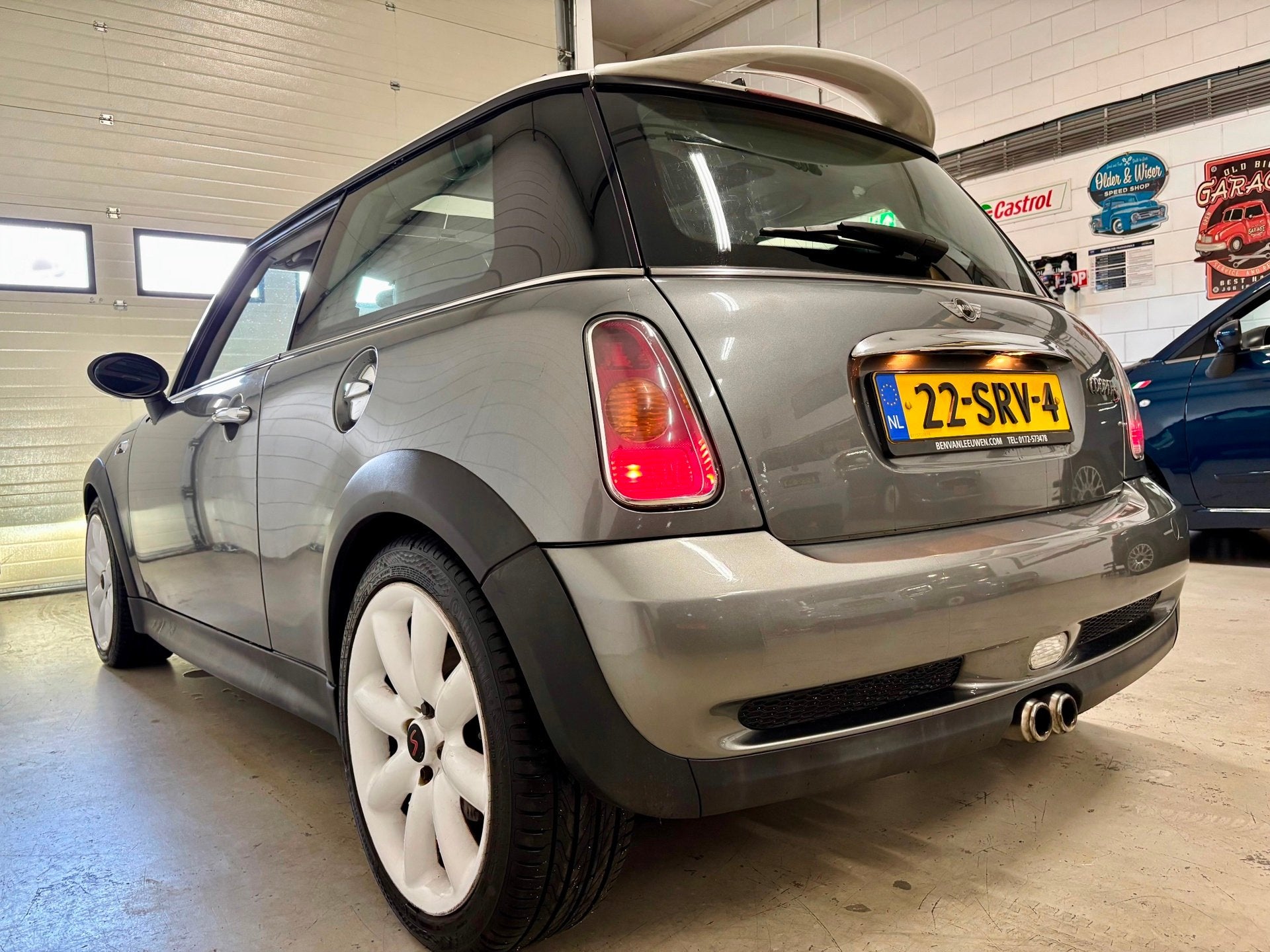Mini 3-Deurs 1.6 Cooper S Chili Panodak|leer|Volledig onderh, Voorwielaandrijving, Gebruikt, Zwart, 4 cilinders