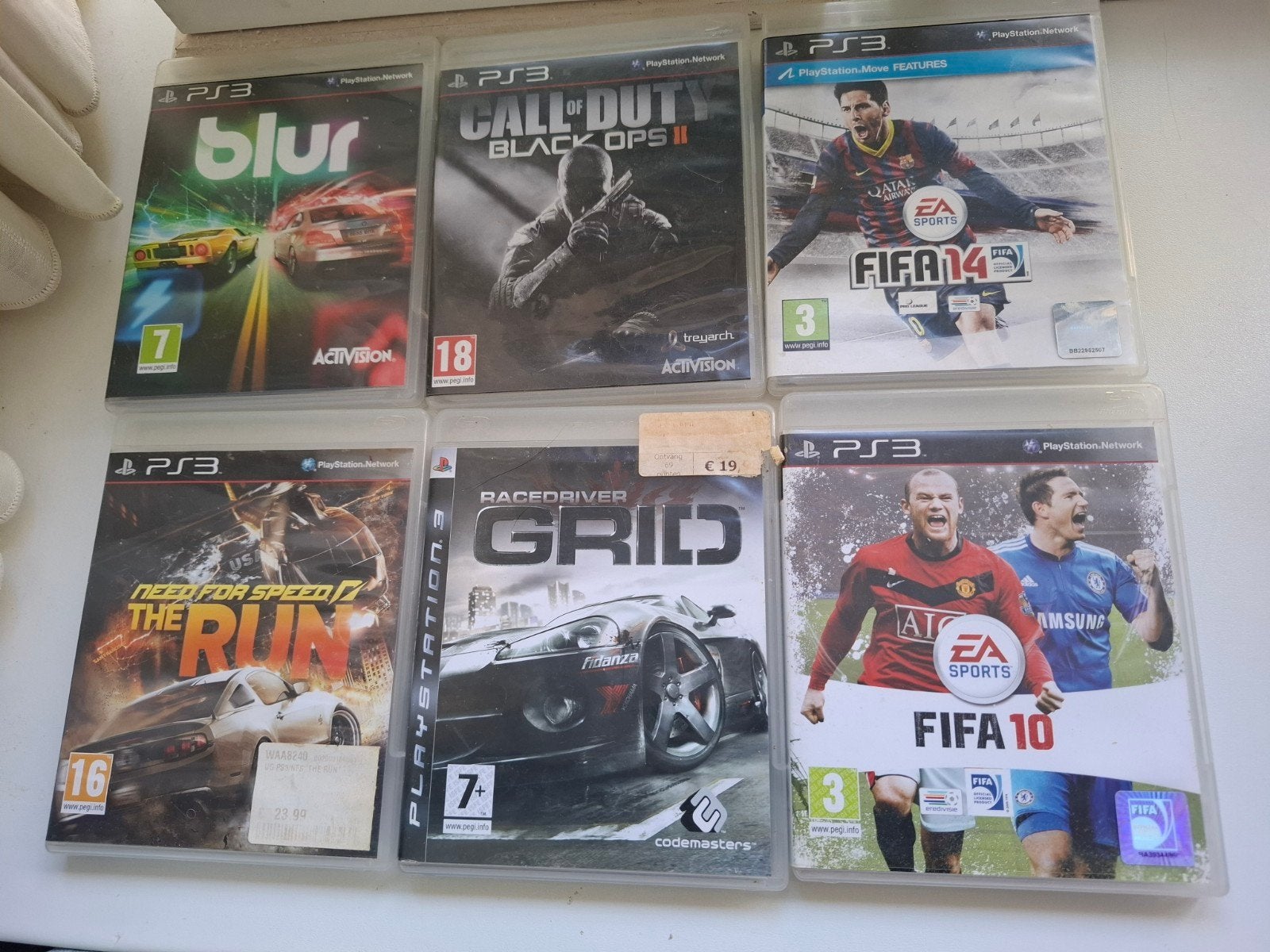 Diverse PlayStation Games PS3- Actie, Sport, Race, Ophalen, Gebruikt, Overige genres, Vanaf 18 jaar