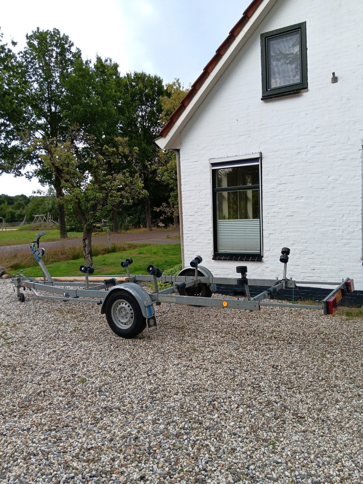 Marlin geremde 1300 kg trailer, Watersport en Boten, Ophalen, Minder dan 6 meter
