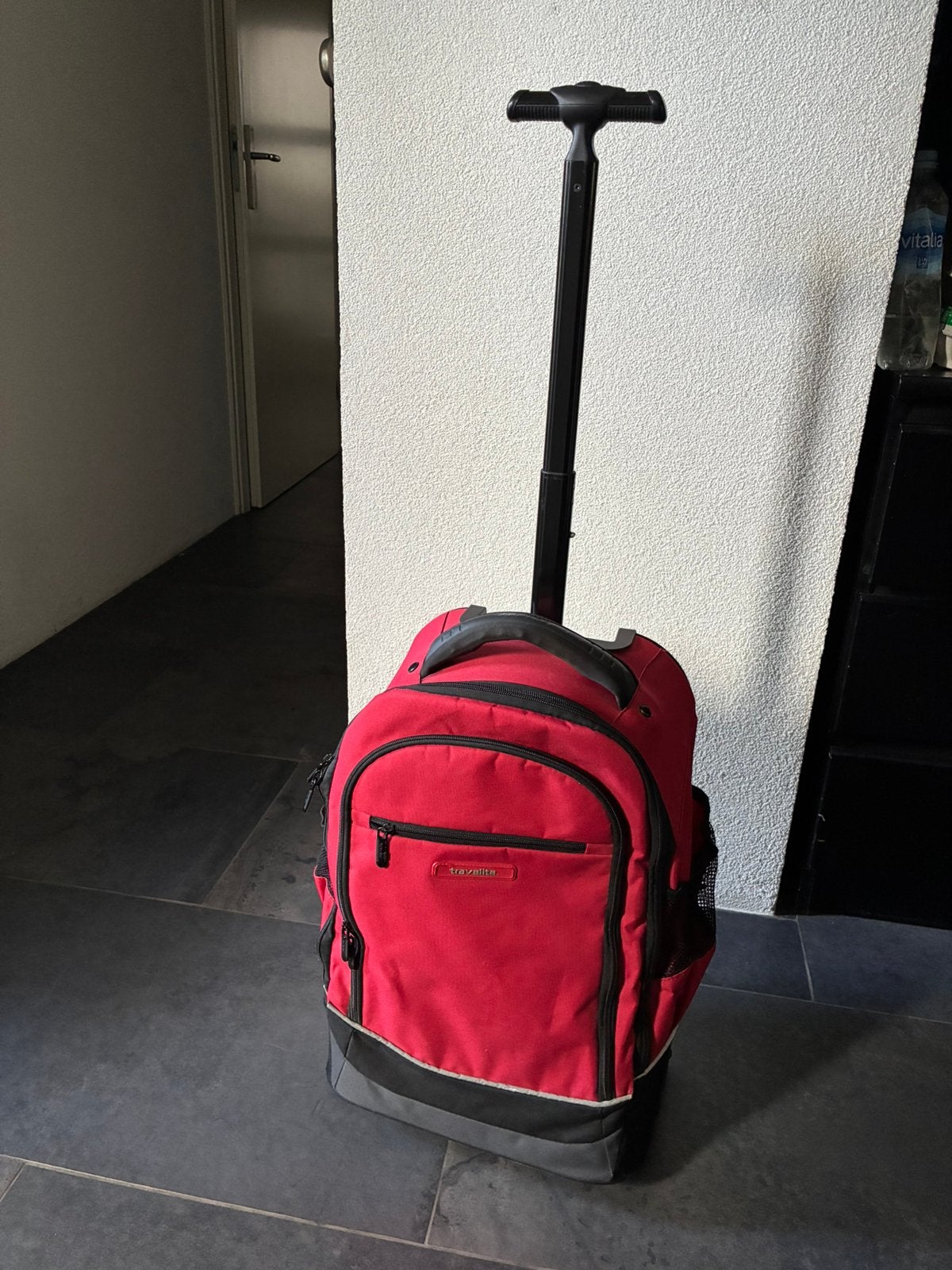 Travelite reiskoffer/ trolley zgan, Ophalen of Verzenden, Zo goed als nieuw