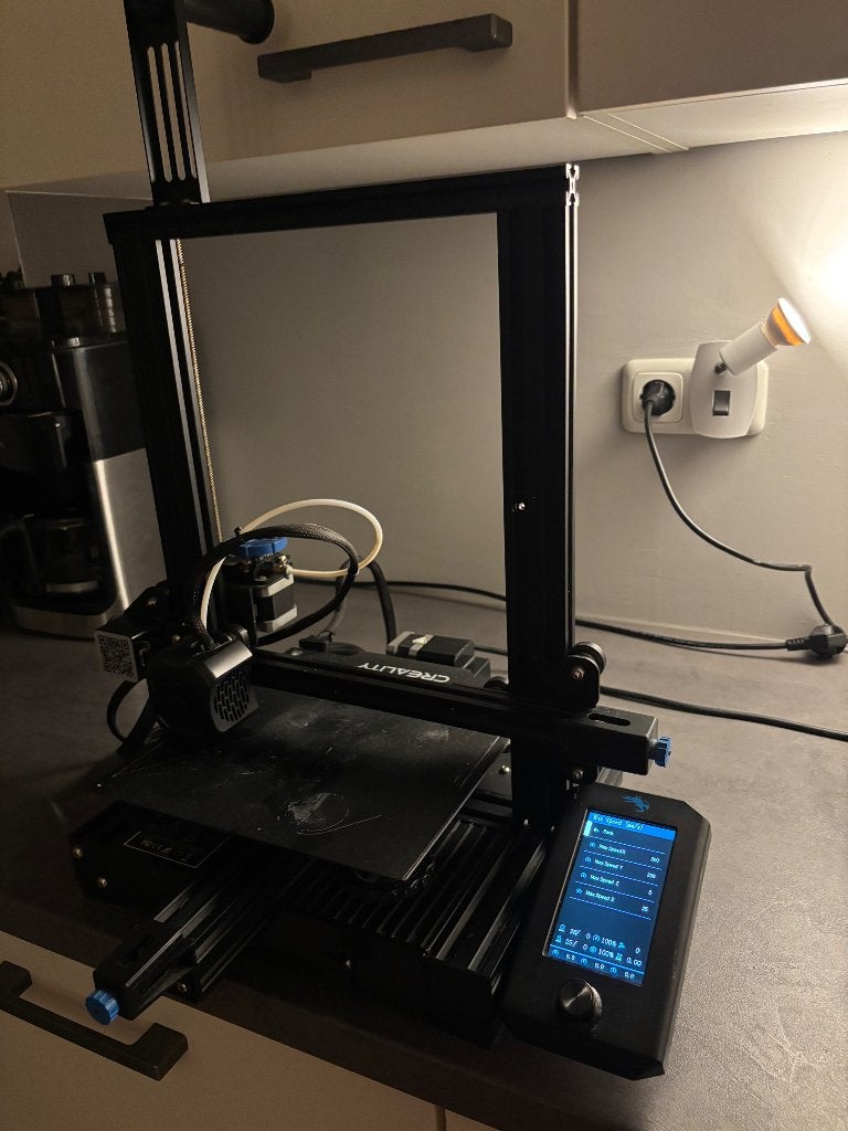 Creality Ender-3 V2 3D-printer, Computers en Software, 3D Printers, Ophalen, Gebruikt, Creality