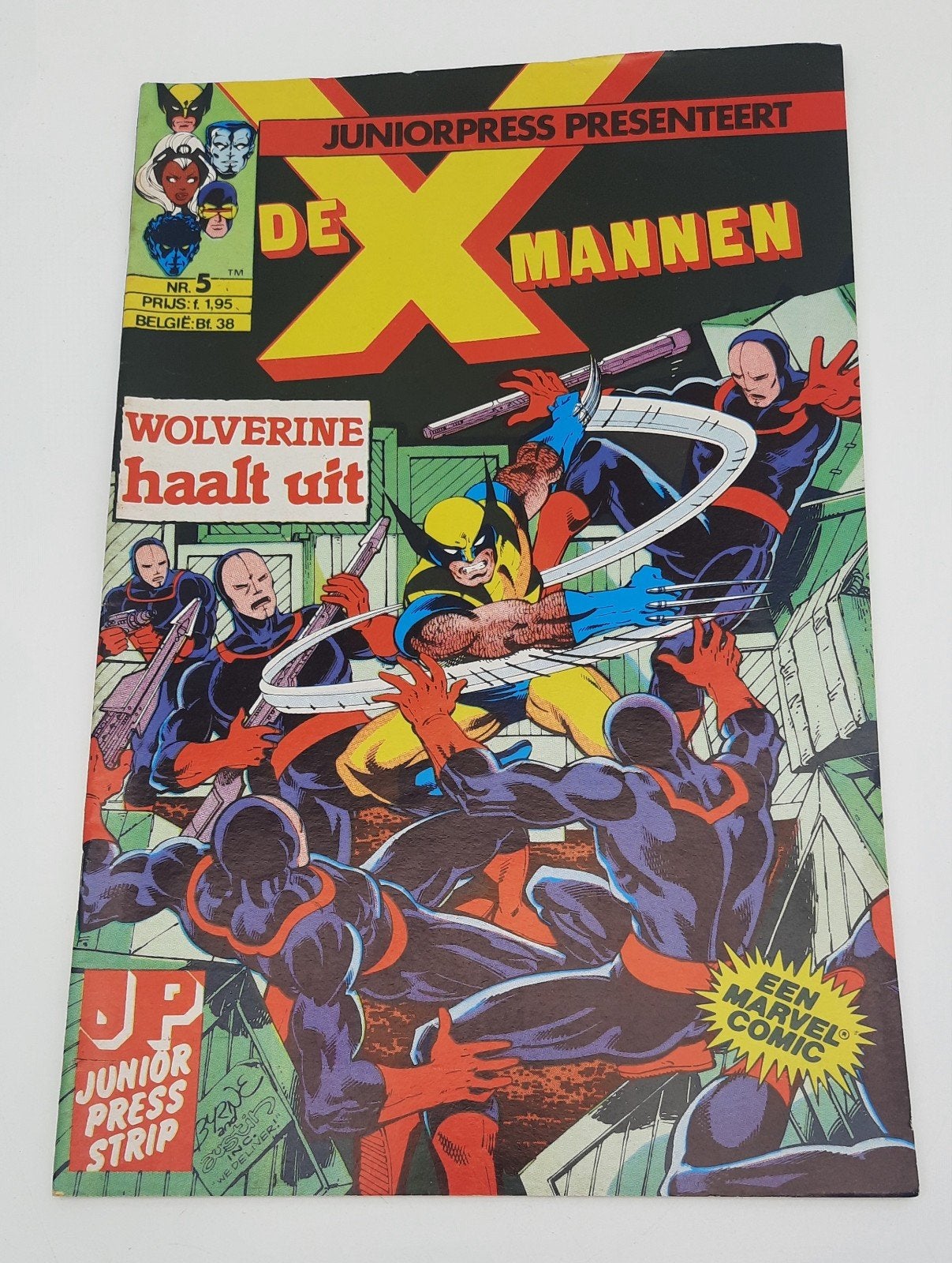 De X-Mannen nr. 5 Junior Press 1983, Boeken, Strips | Comics, Eén comic, Amerika, Ophalen of Verzenden, Zo goed als nieuw