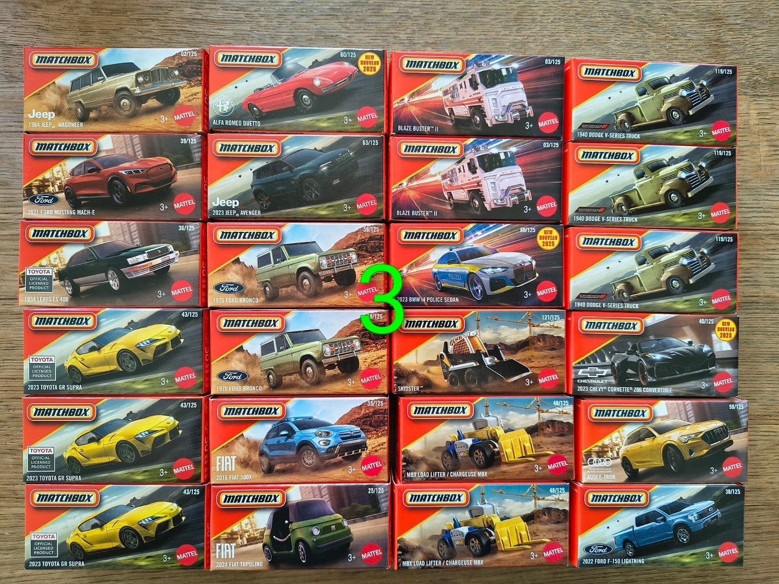 Matchbox set 24st., Ophalen of Verzenden