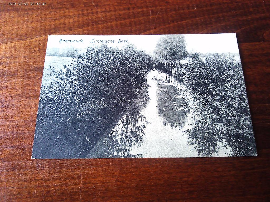 C34 - Renswoude - Lunterse Beek - Mooi/Zeer oud, Ophalen of Verzenden, Voor 1920, Gelderland