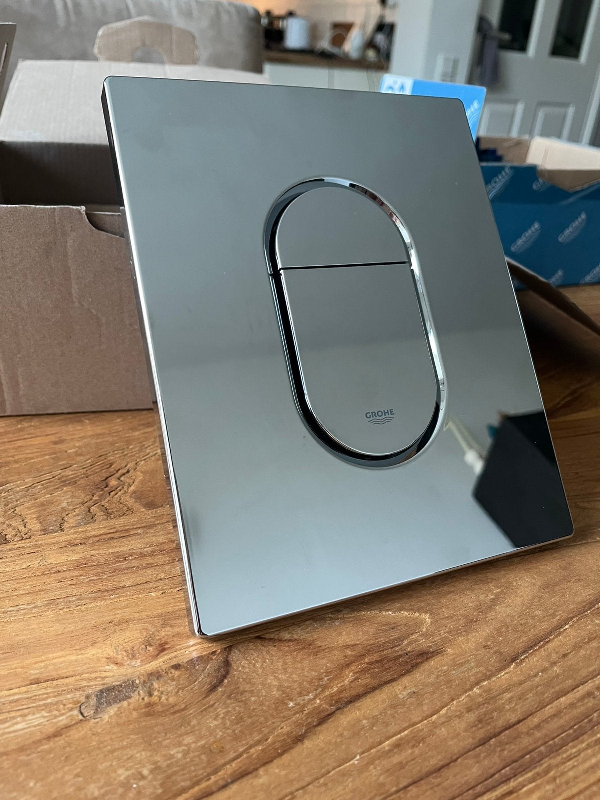 Grohe drukknop, Ophalen of Verzenden, Zo goed als nieuw, Toilet