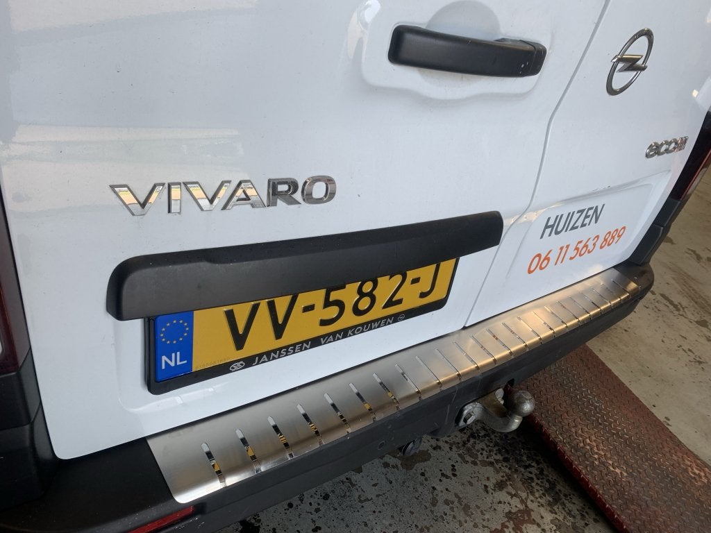 Renault Trafic Bumperplaat RVS zonder benaming, Niet ingevuld, Niet ingevuld, Niet ingevuld
