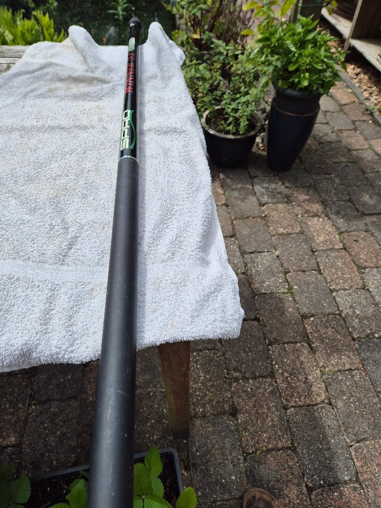 Schepnetsteel SPRO 4m oversteek, Watersport en Boten, Hengelsport | Algemeen, Ophalen, Gebruikt, Overige typen
