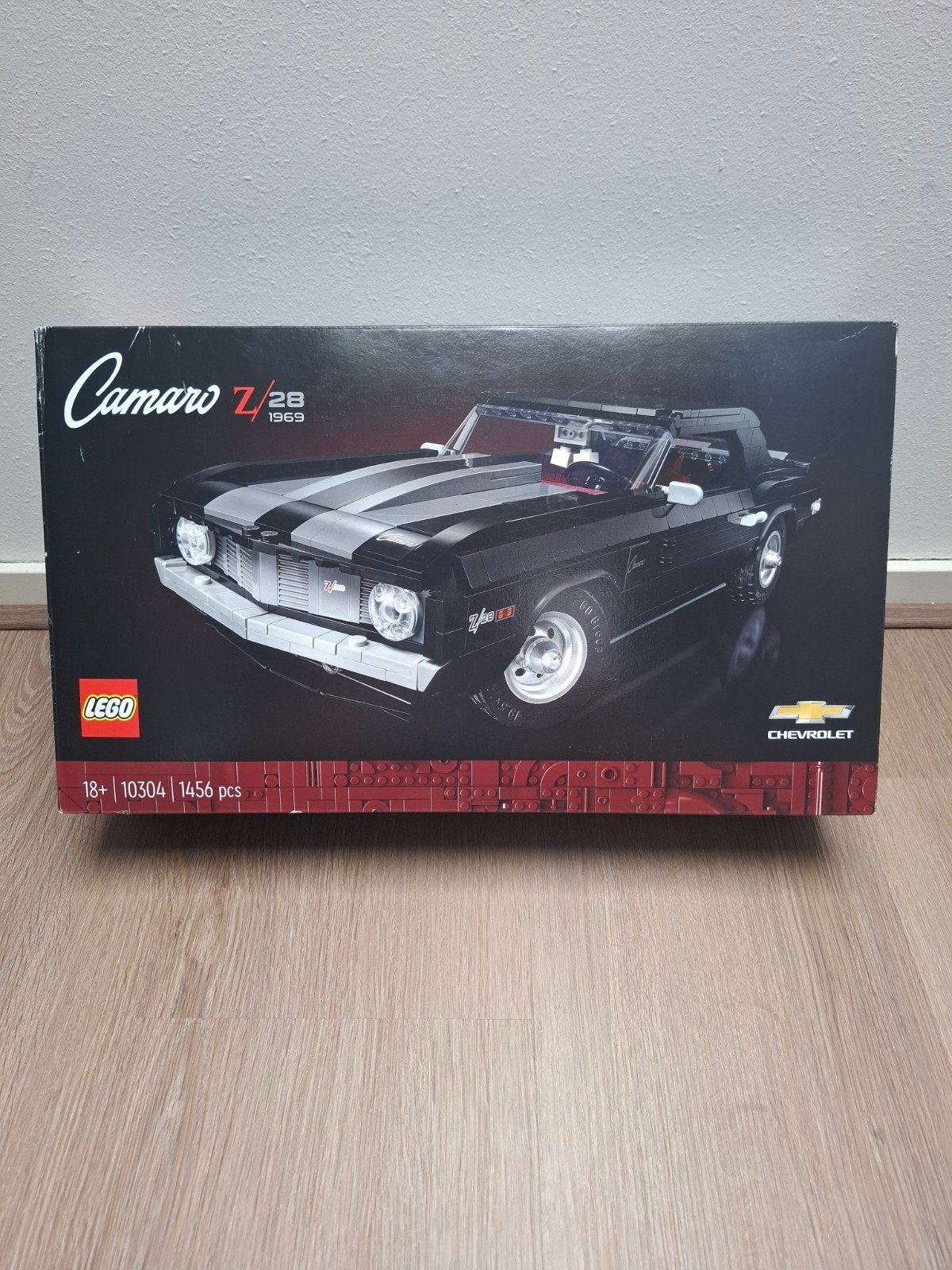Lego Icons 10304 Chevrolet Camaro Z28, Auto, Groter dan 1:32, Nieuw, Ophalen