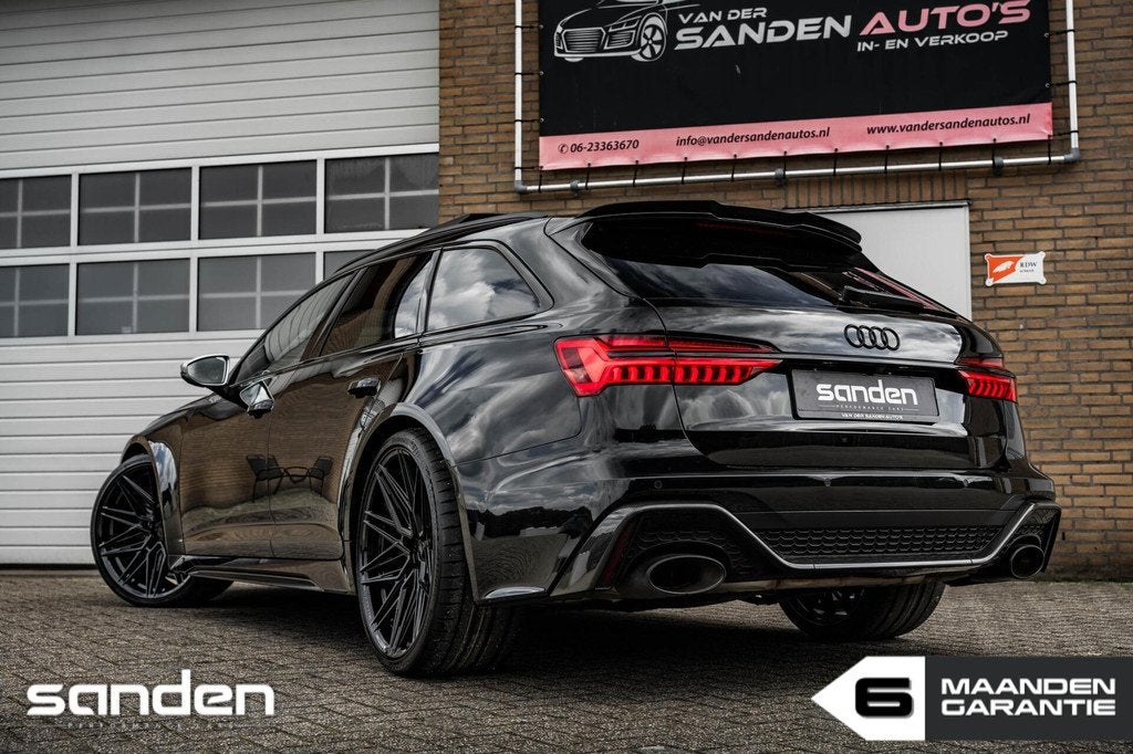 Audi RS6 TFSI quattro|BTW|Ceramic|B&OAdv.|Carbon|Pano|Laser, Leder, Vierwielaandrijving, 2050 kg, 3996 cc