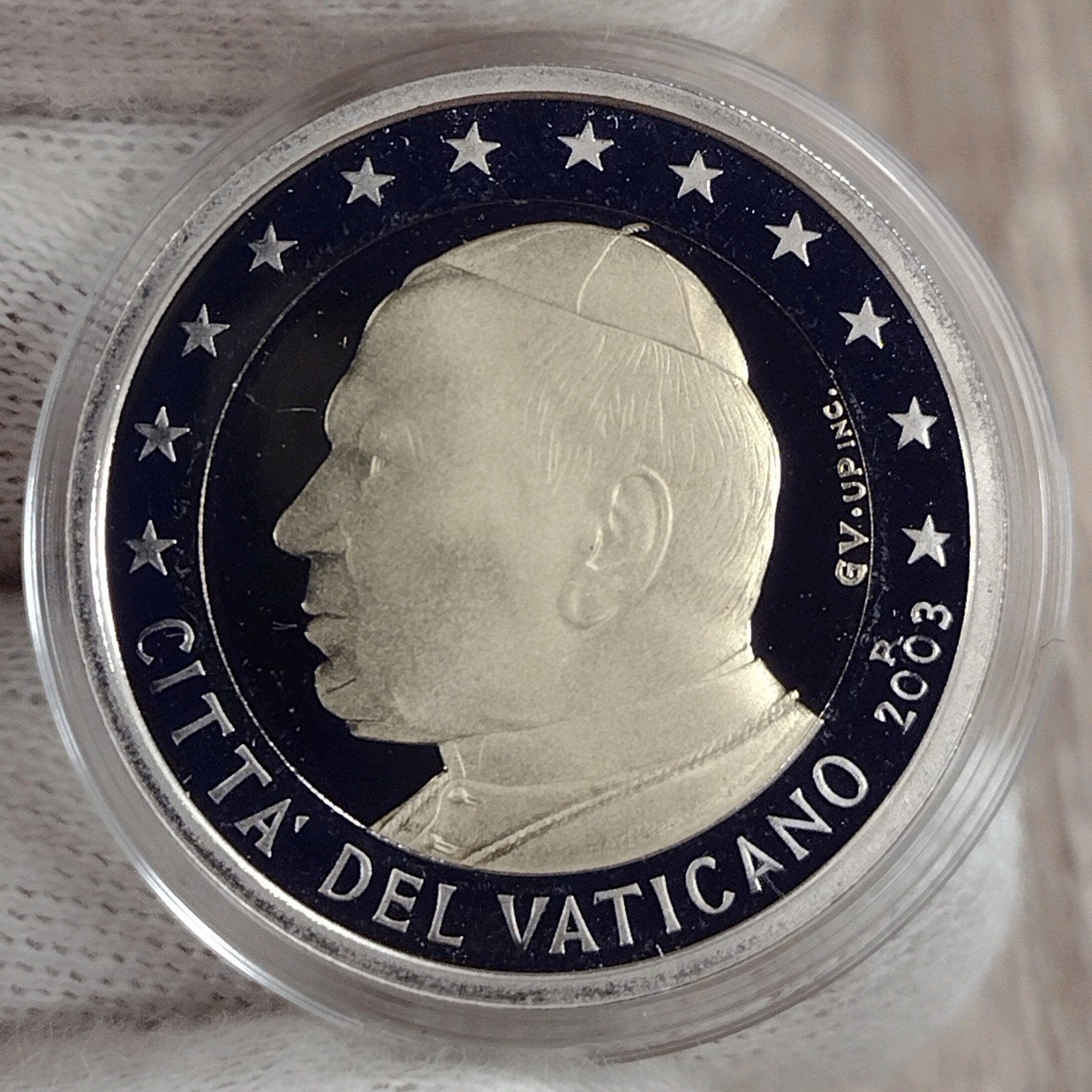2 Euro Proof - Vaticaan - 2003, Ophalen of Verzenden, Vaticaanstad, 2 euro, Losse munt