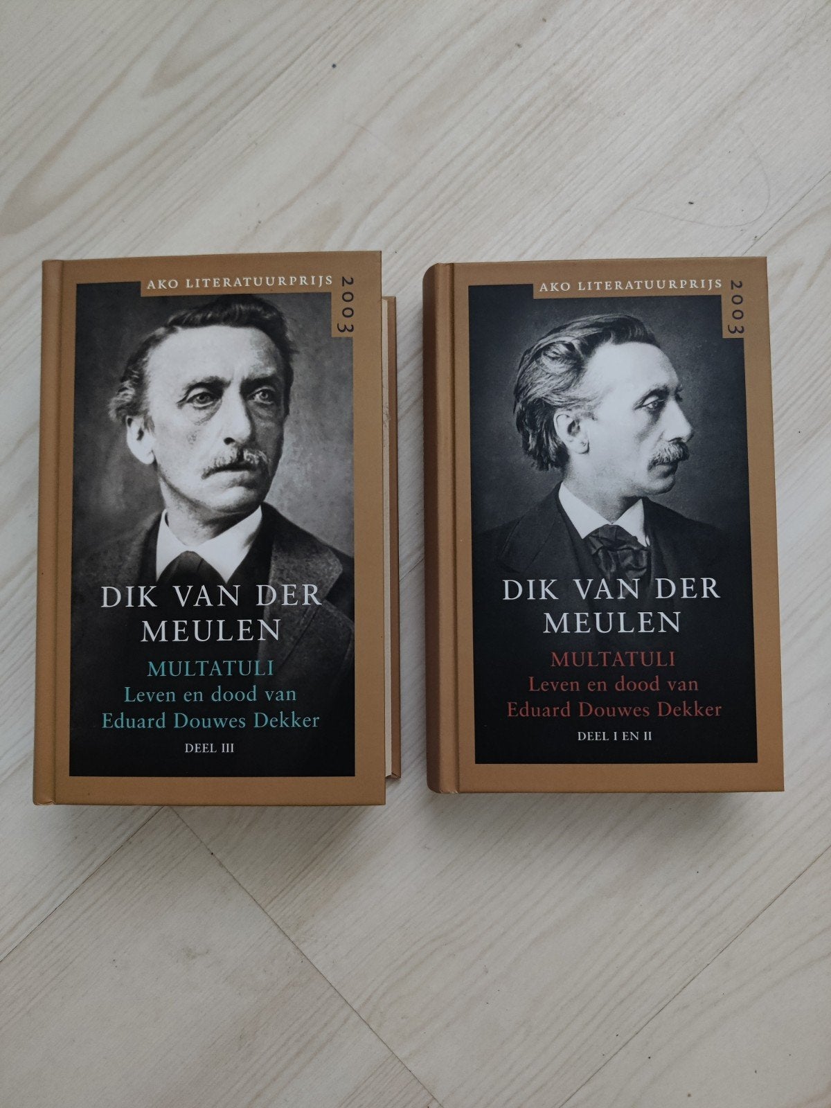 Multatuli: Leven en dood van Eduard Douwes Dekker (2 delen), Ophalen of Verzenden, Zo goed als nieuw, Dik van der Meulen, Overige