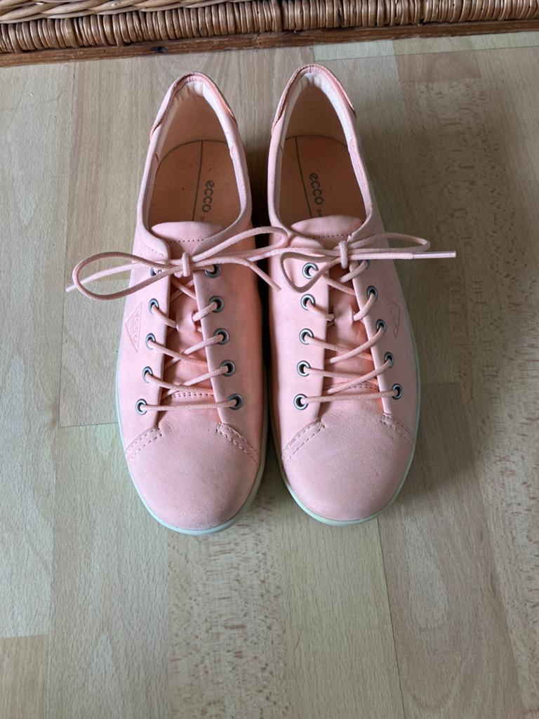 Ecco Soft roze leren veterschoenen/sneakers mt 39 zgan, Kleding | Dames, Schoenen, Schoenen met lage hakken, Ophalen of Verzenden