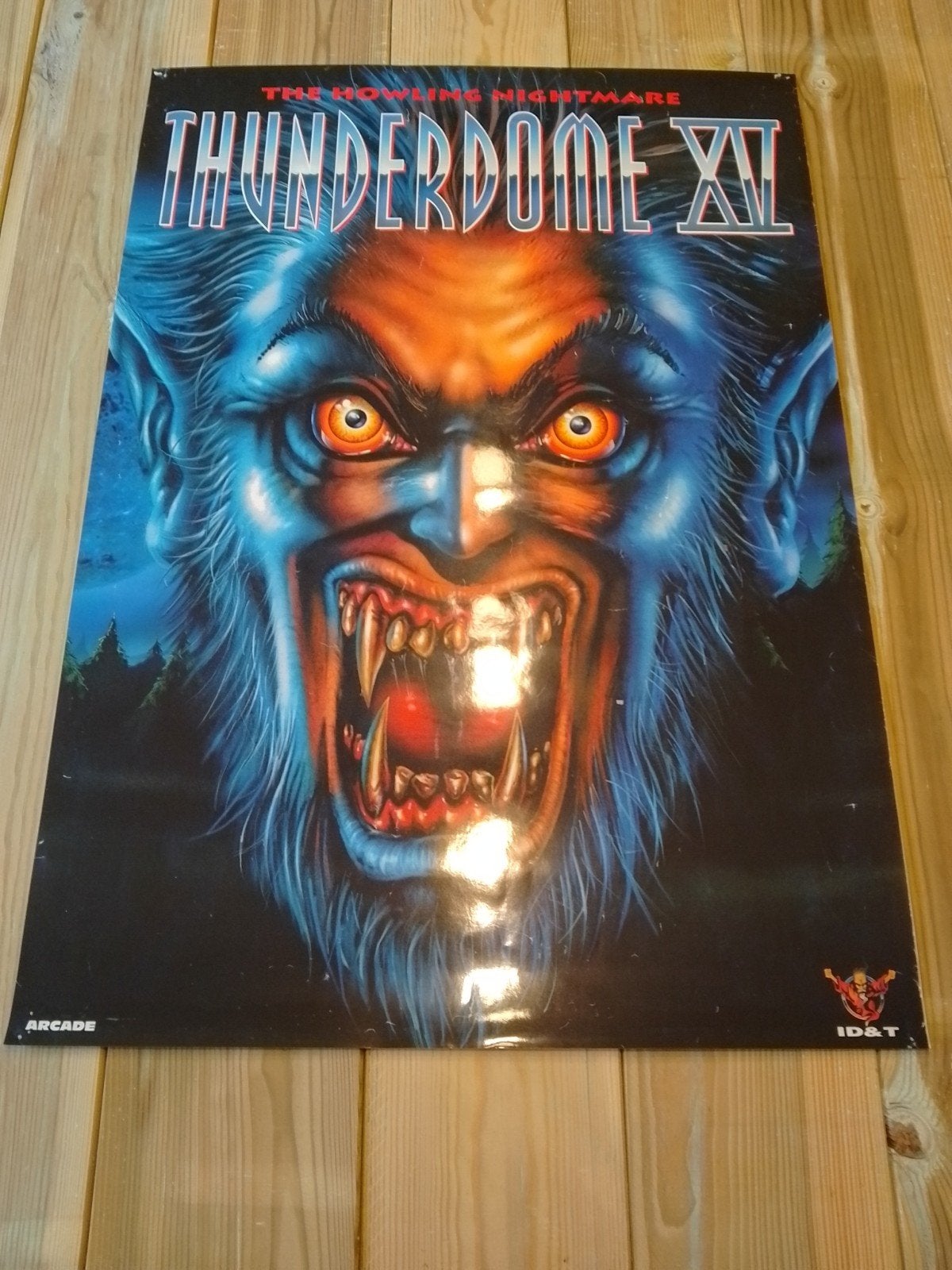 Thunderdome XV poster hardcore gabber ID&T, Verzamelen, Posters, Nieuw, Reclame, Ophalen of Verzenden