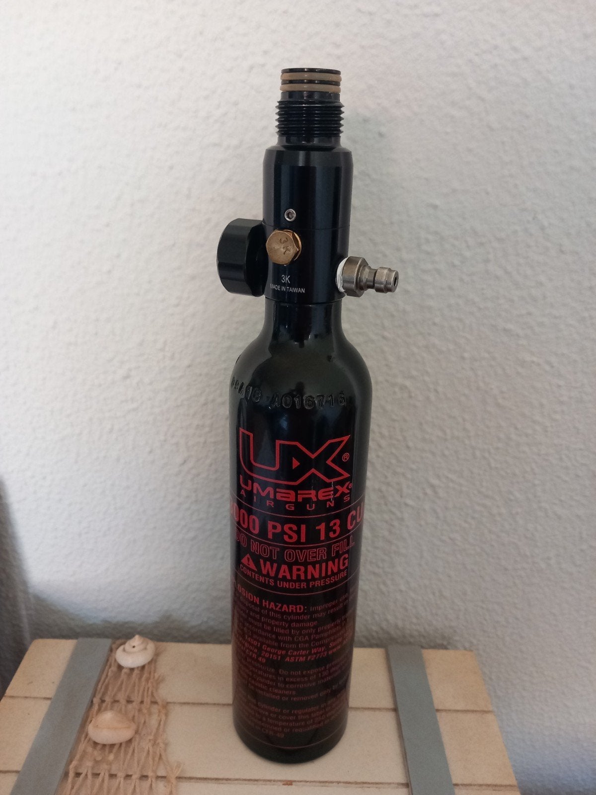 Umarex UX Airguns 3000 PSI 13 CI HPA Tank 0,2l 150 schoten, Verzenden, Zo goed als nieuw