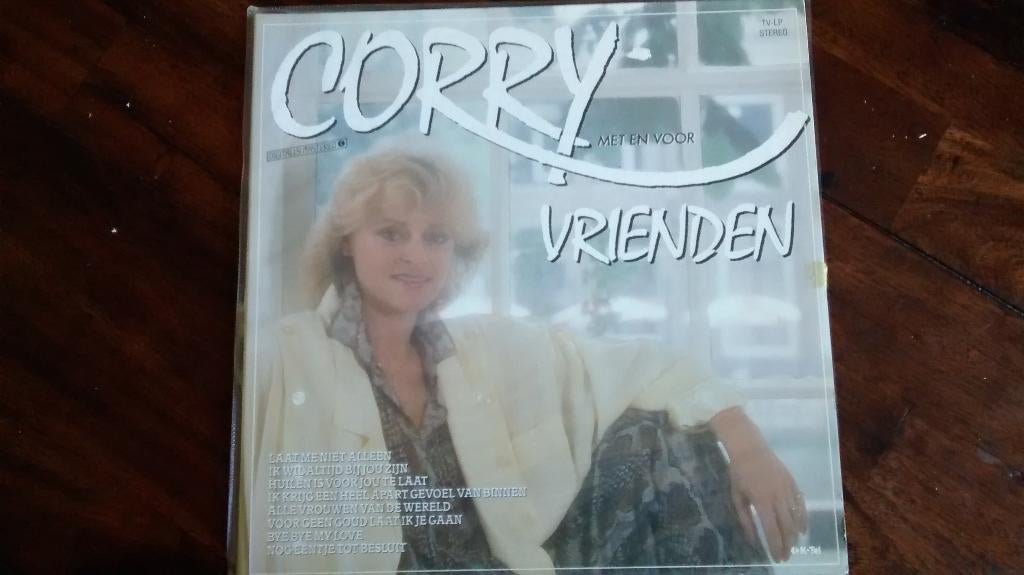 LP - Corry Konings - Met en voor vrienden, Ophalen of Verzenden, Gebruikt, 12 inch, Levenslied of Smartlap