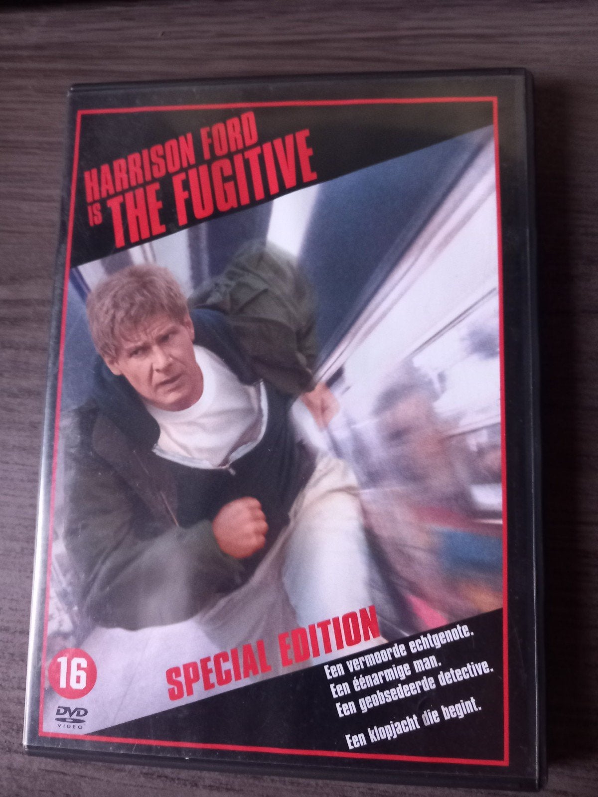 The Fugitive Special Edition DVD - Harrison Ford, Vanaf 16 jaar, Ophalen of Verzenden, Bonusmateriaal, Gebruikt