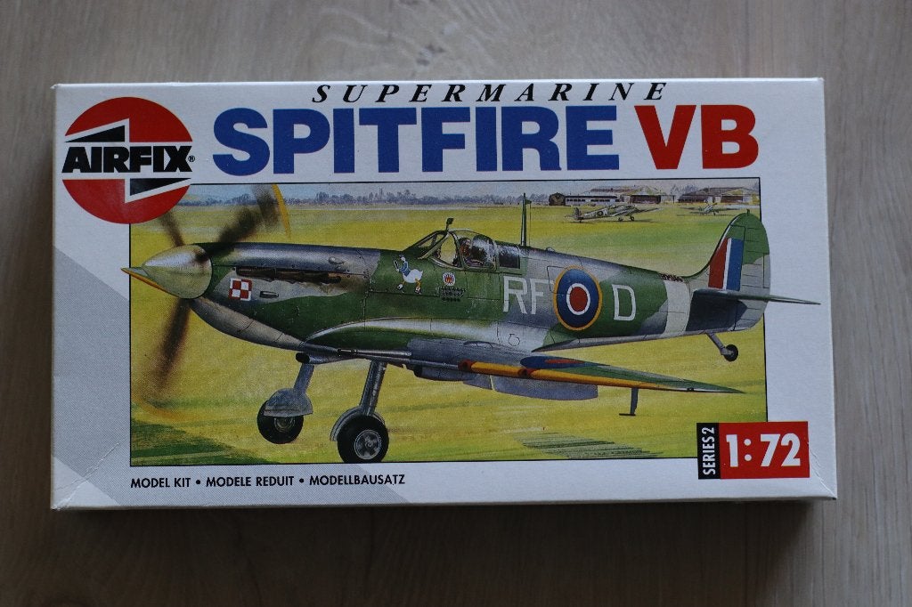 Supermarine Spitfire VB Airfix 1/72, Overige merken, 1:72 tot 1:144, Nieuw, Ophalen of Verzenden