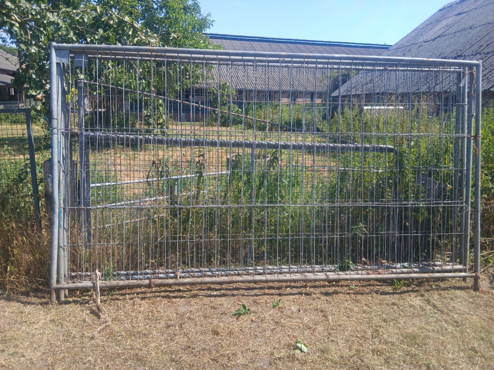 Te koop bouwhekken, Tuin en Terras, Tuinhekken en Hekwerk, Ophalen of Verzenden, Gebruikt, IJzer