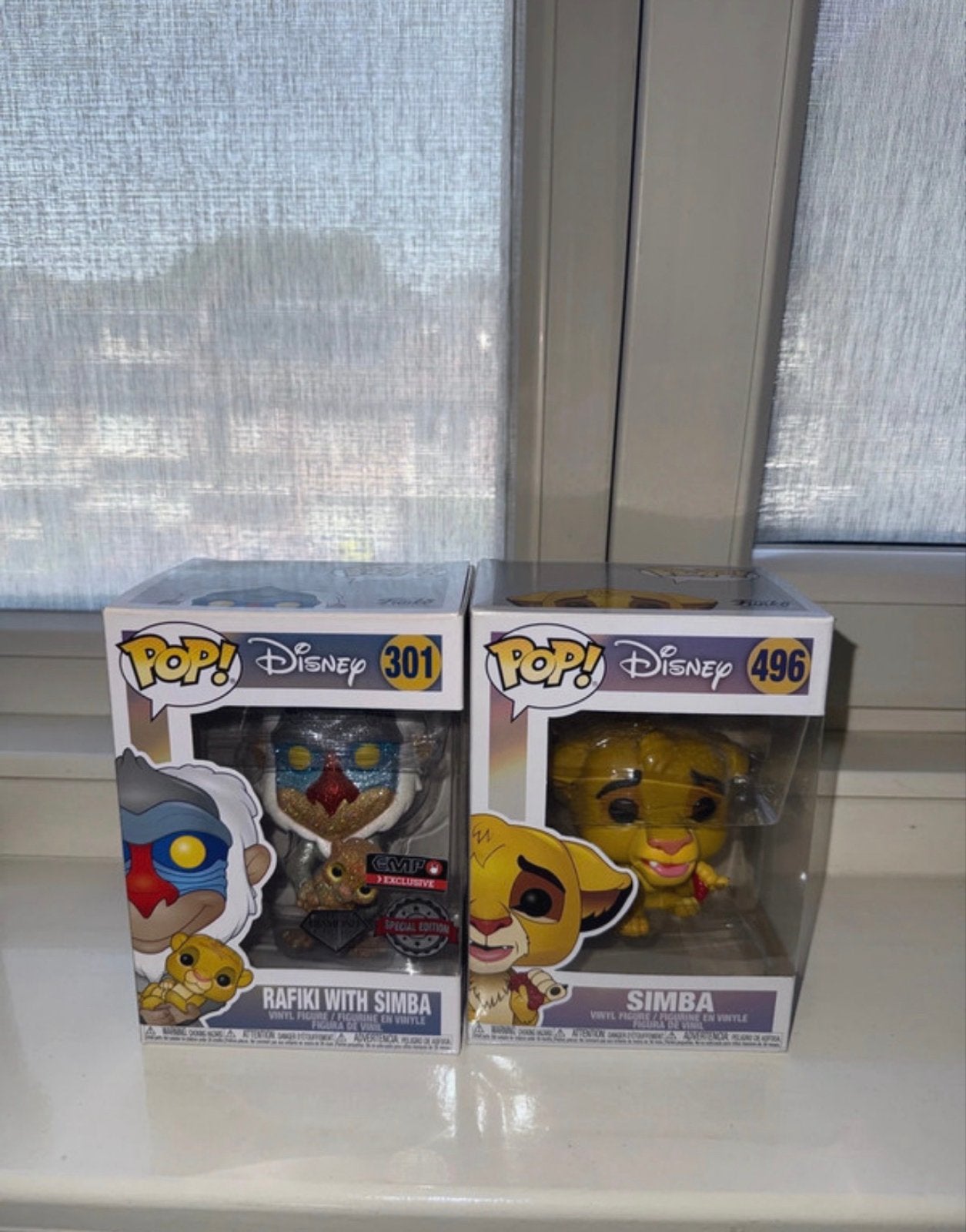 Funko Pop! Disney The Lion King - Rafiki & Simba Set, Ophalen of Verzenden, Nieuw