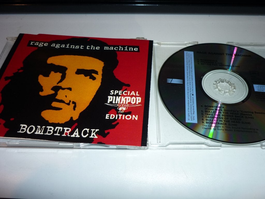 Rage Against The Machine - Bombtrack Special Pinkpop Edition, Speciale editie, Ophalen of Verzenden, Zo goed als nieuw, Rock en Metal