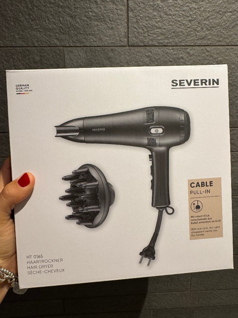 Hair dryer Severin, Ophalen of Verzenden, Nieuw, Haarverzorging