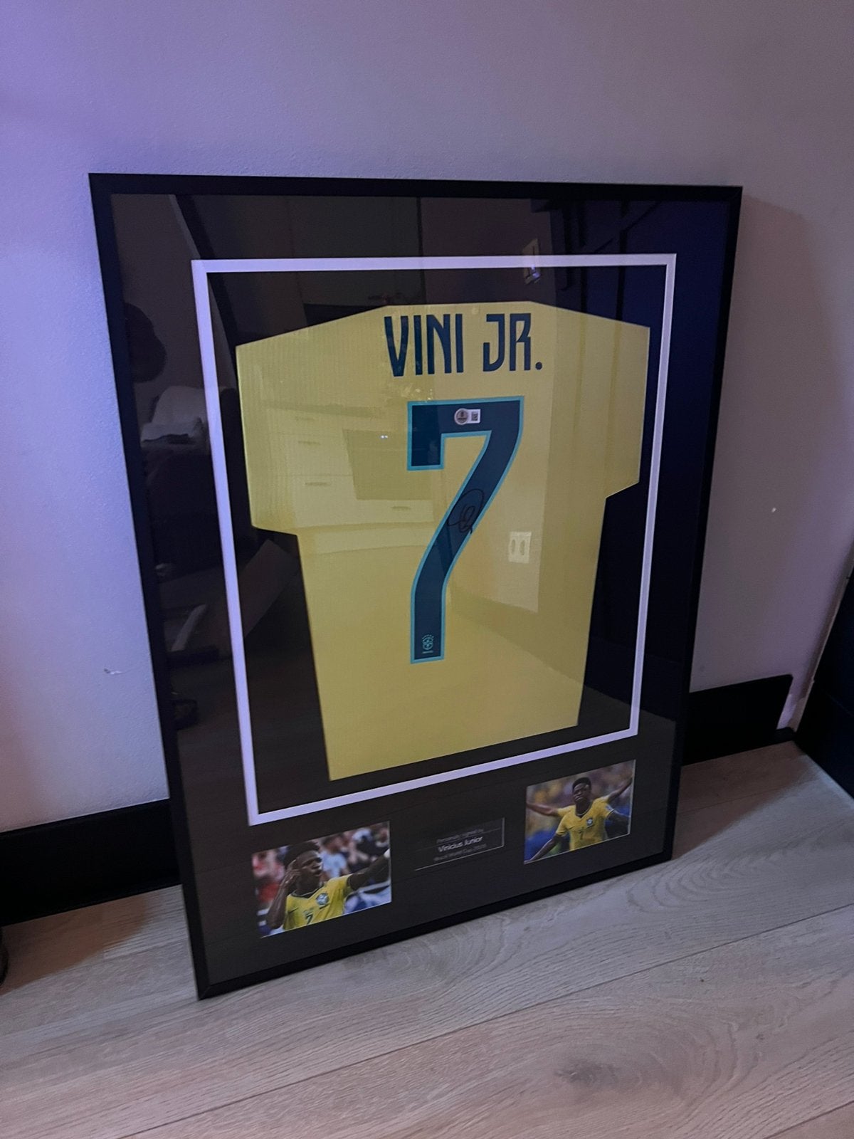 Vinicius Junior Brazilie Wk 2026 met Coa, Ophalen, Zo goed als nieuw, Buitenlandse clubs, Shirt