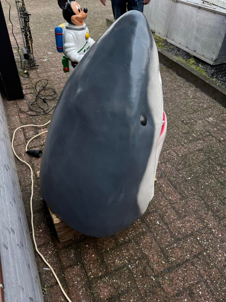 Grote Haai Kop Decoratie - Perfect voor Themafeesten!, Verzamelen, Ophalen, Gebruikt, Dier