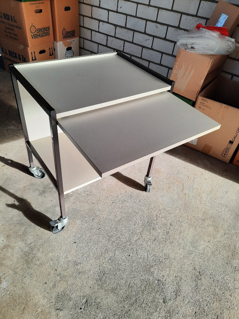 computertafel, Huis en Inrichting, Gebruikt, Spaanplaat of MDF, 46 cm, 61 cm
