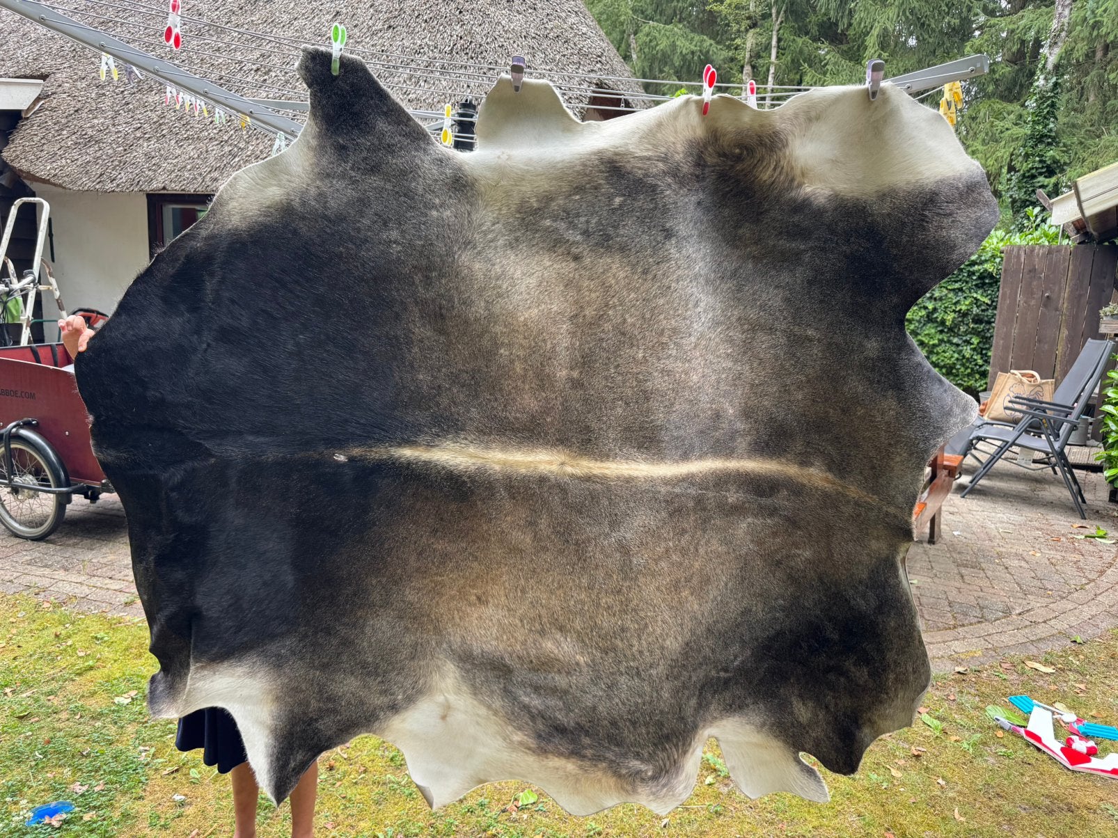 Koeienhuid, 150 tot 200 cm, 200 cm of meer, Ophalen of Verzenden, Zo goed als nieuw