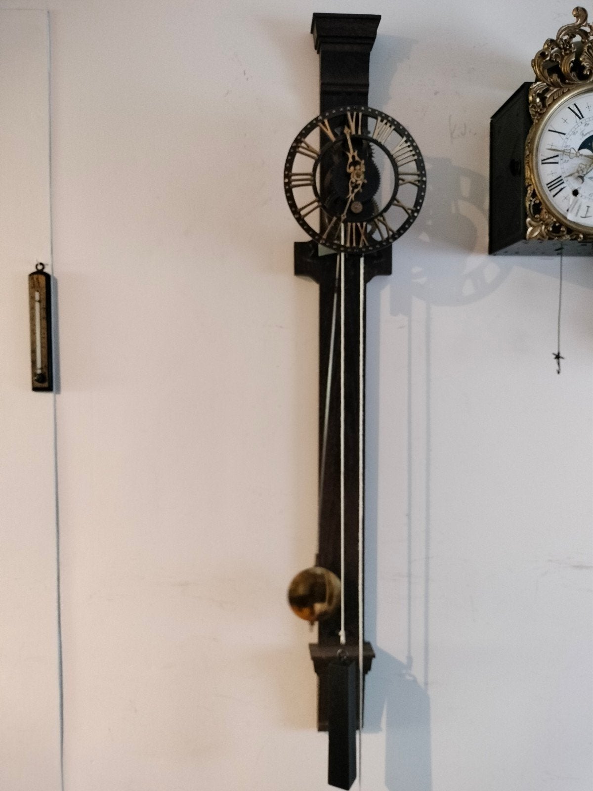 warmink skelet hangklok, Antiek en Kunst, Ophalen