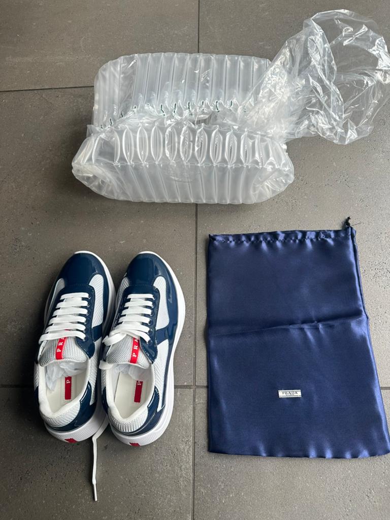 Prada cups, Nieuw, Sneakers of Gympen, Verzenden, Blauw
