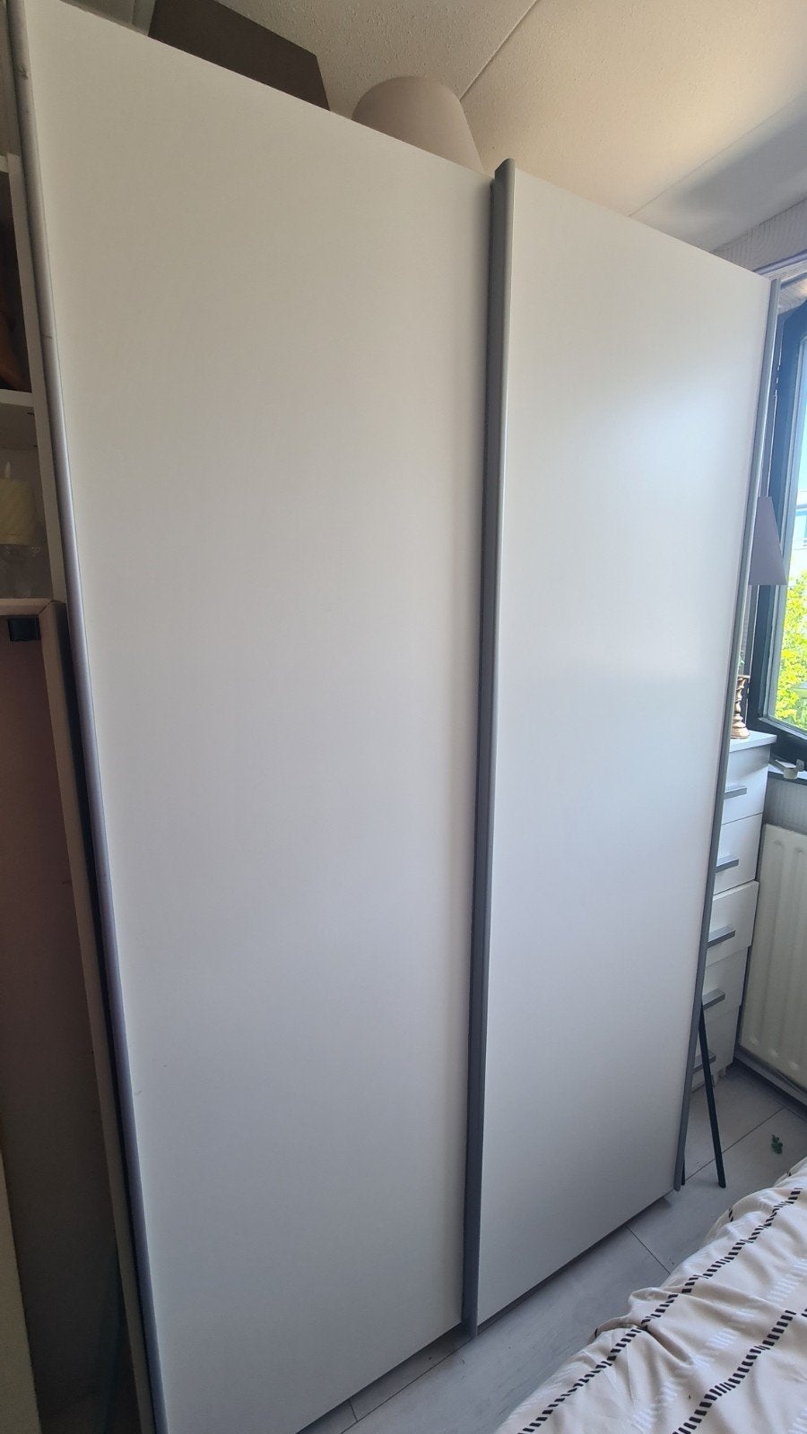 Garderobekast, Huis en Inrichting, Ophalen, Tweepersoons, Hout
