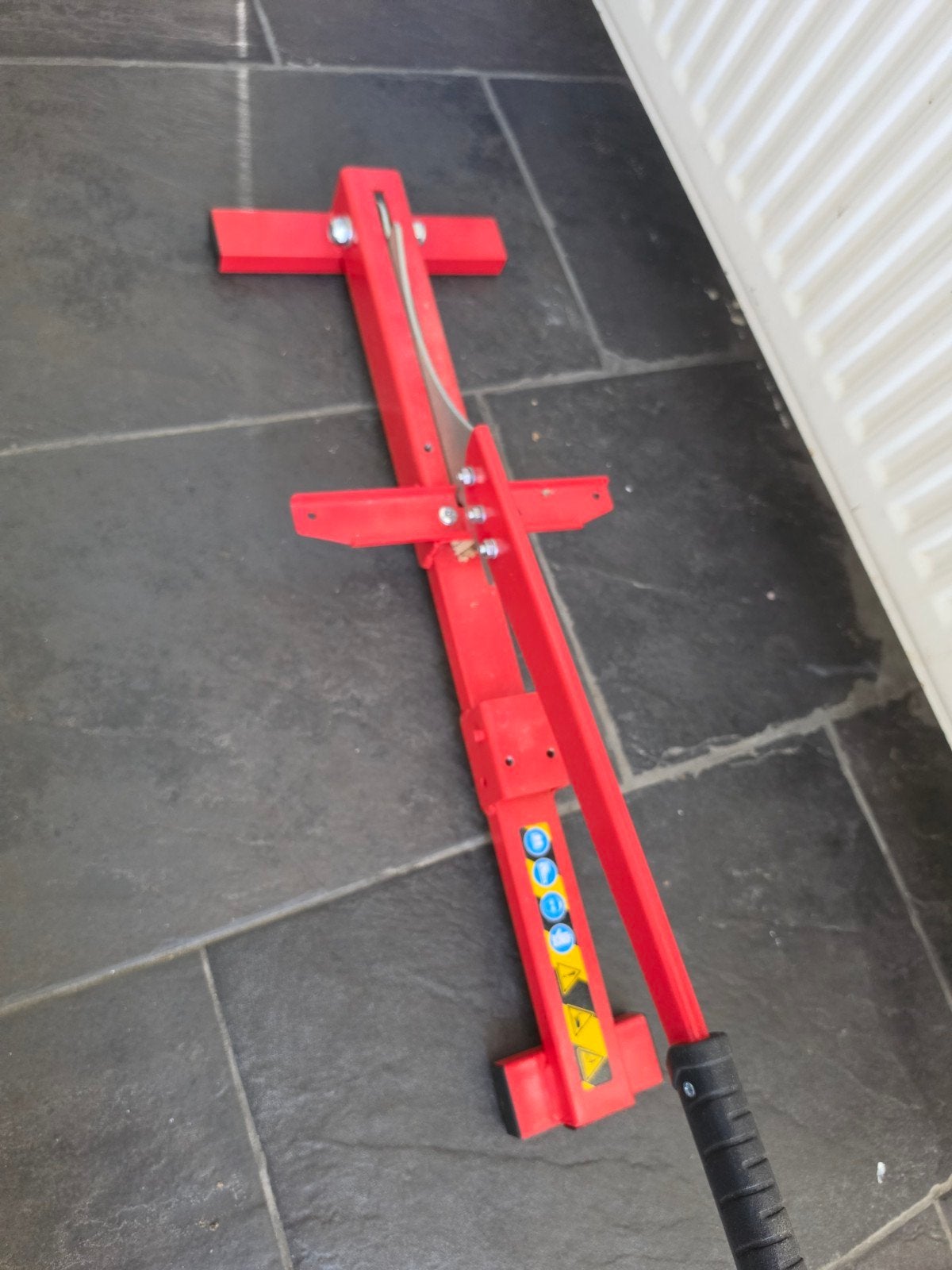 Laminaatsnijder - Zo goed als nieuw, Doe-het-zelf en Verbouw, Ophalen of Verzenden, Zo goed als nieuw, Snijgereedschap