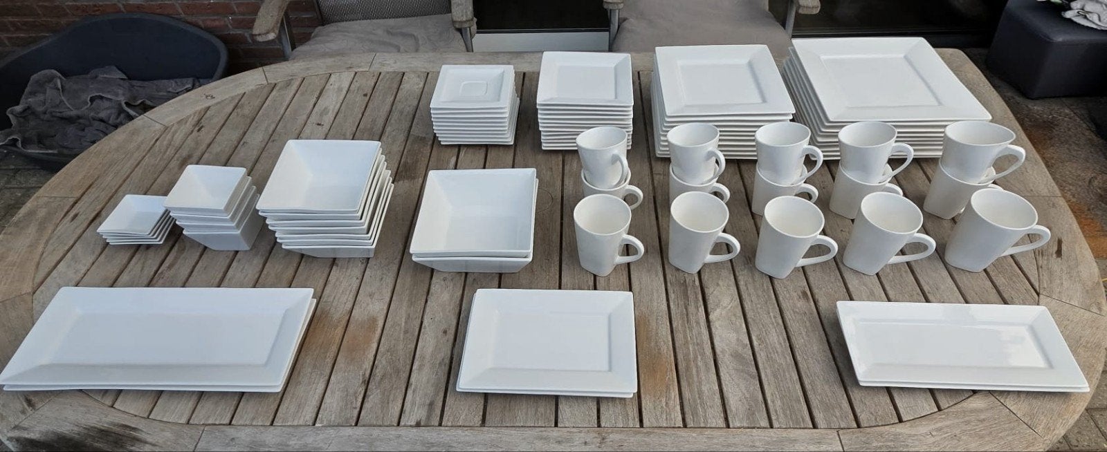 Servies  compleet qua uitbreiding, Ophalen, Overige stijlen, Bord(en)