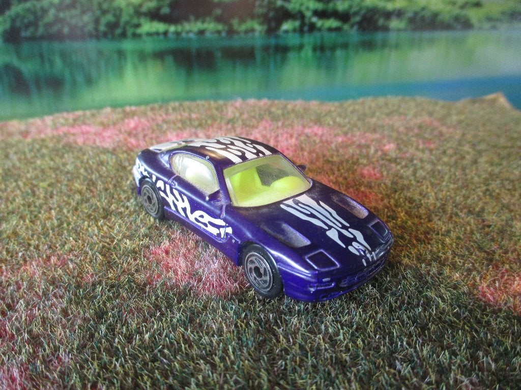 1/61 Ferrari 456 GT - Matchbox MB41-263 Metallic Purple, Ophalen of Verzenden, Gebruikt, Auto