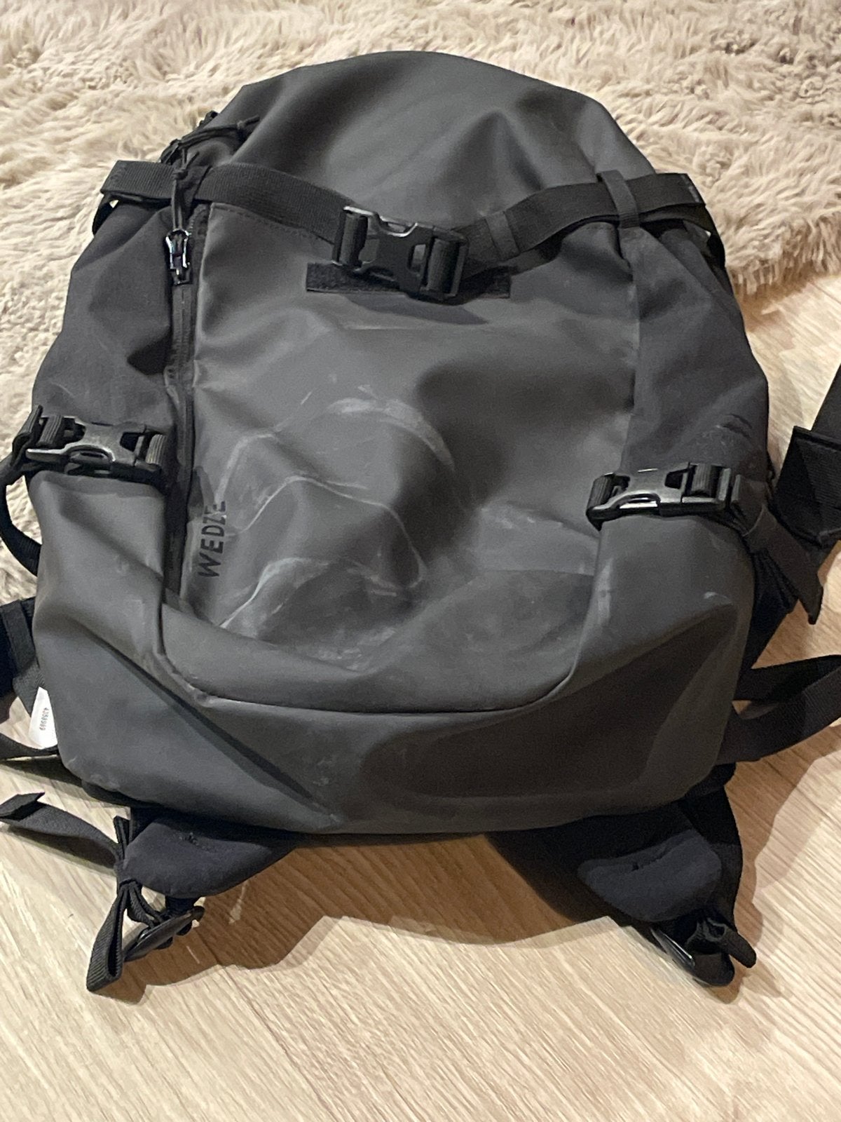 Wed'ze ski rugzak 20L - Zwart, nieuw met label, 25 tot 40 cm, Nieuw, Waterdicht, Ophalen