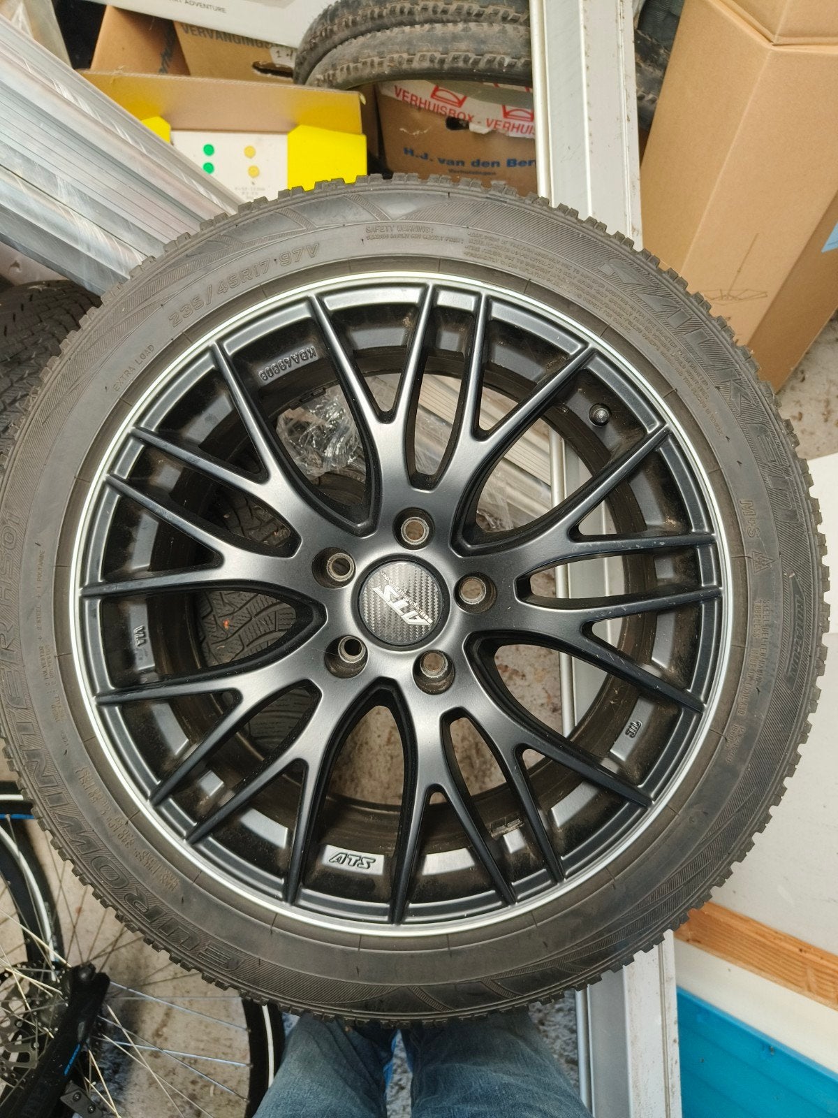 ATS velgen 8J17H2  Audi VAG, Ophalen, Gebruikt, Velg(en), 17 inch