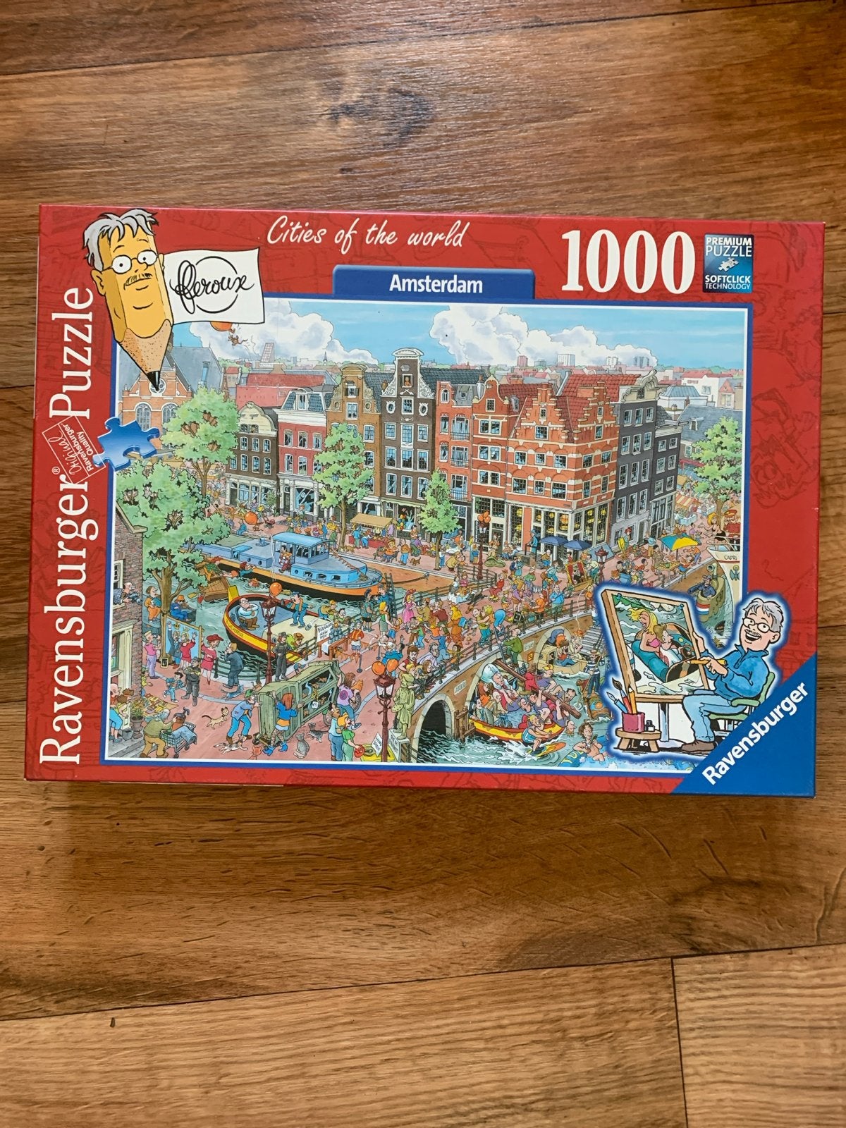 Ravensburger Cities of the World Amsterdam ruilen of bieden, Hobby en Vrije tijd, Denksport en Puzzels, Ophalen, 500 t/m 1500 stukjes