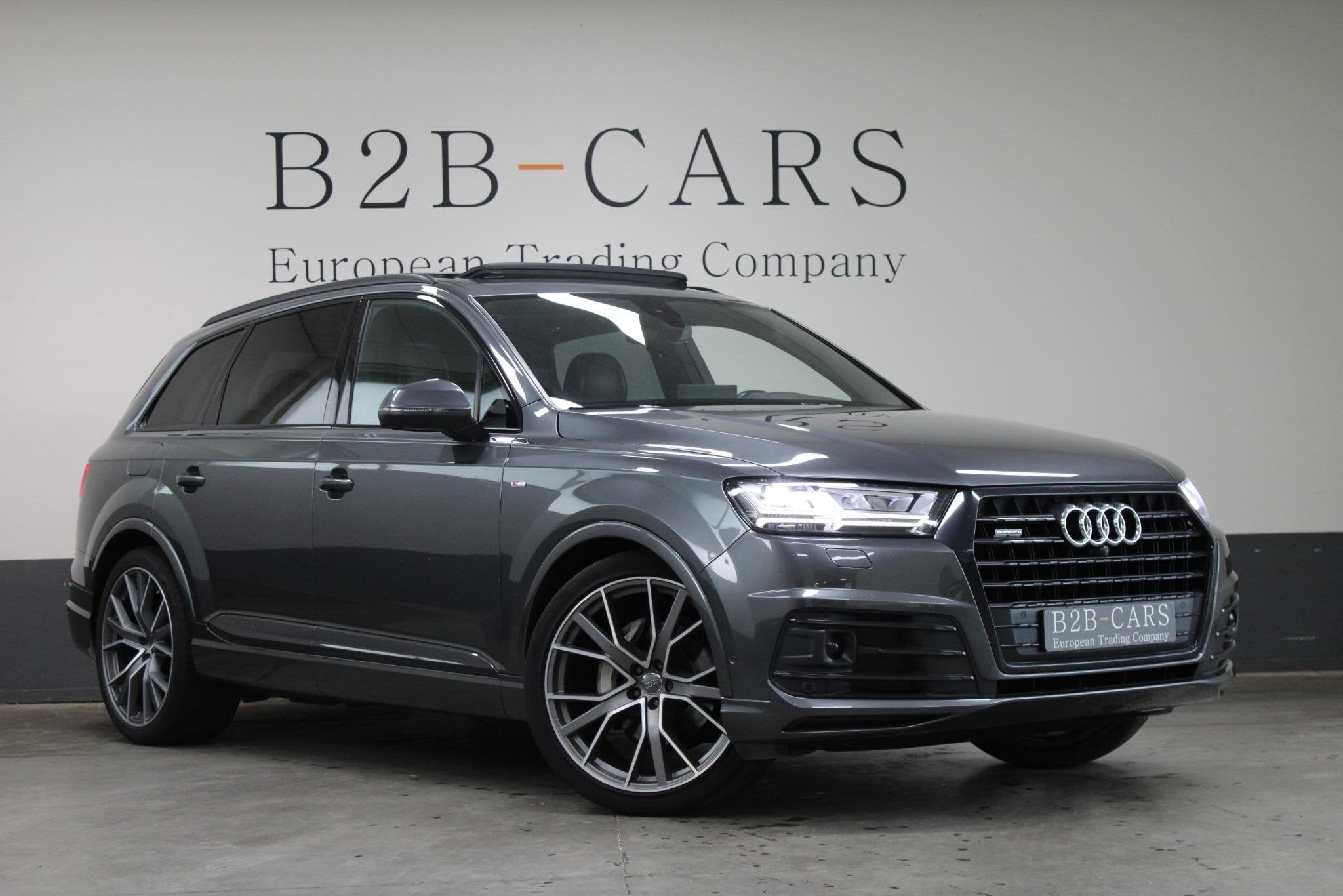 Audi Q7 3.0 TDI Quattro | S-line | Panorama | Luchtvering |, Auto's, Audi, Automaat, Dealer onderhouden, Lichtsensor, Gebruikt