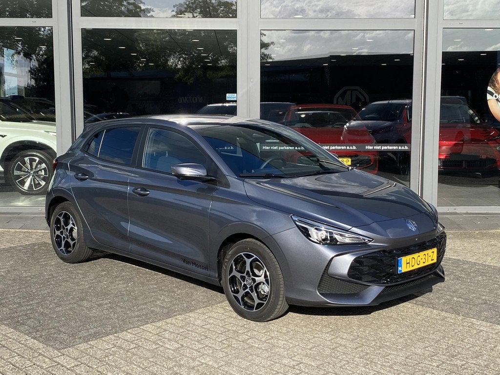 MG 3 1.5 Hybrid+ Aut. Luxury | Leder | Stoelverwarming | Stu, Auto's, MG, Bedrijf, Te koop, 360° camera, ABS, Adaptive Cruise Control