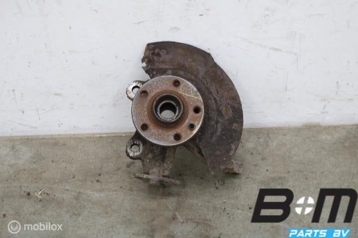 Wiellagerhuis + wiellager RV VW Transporter T4 7D0407258A, Gebruikt