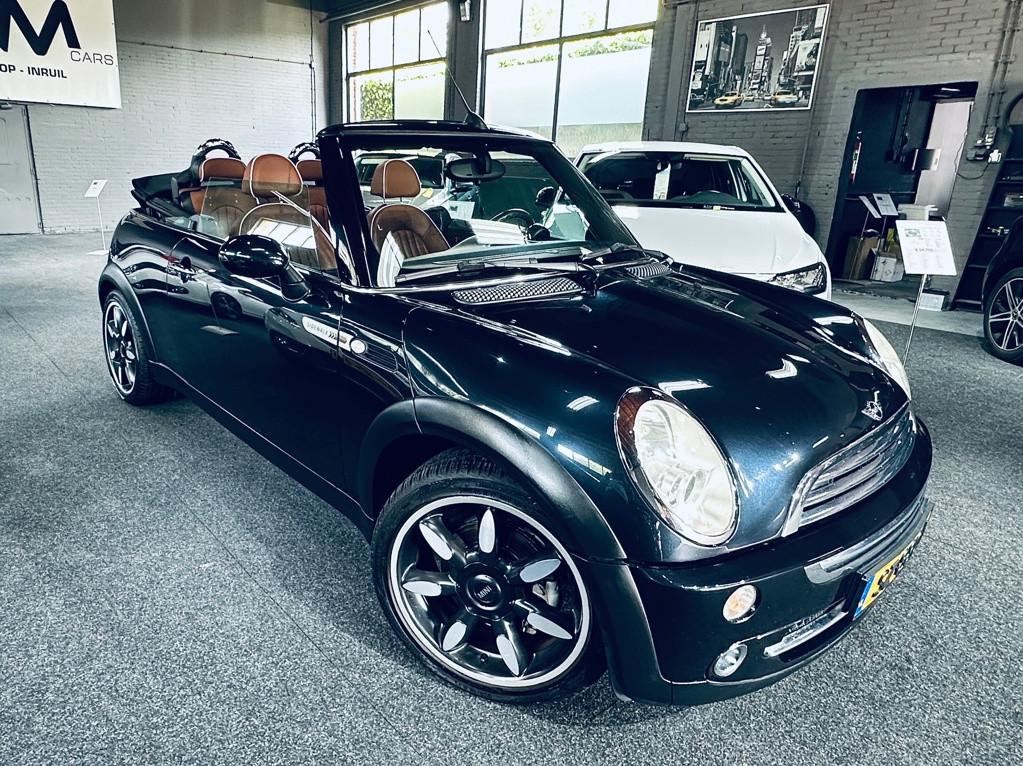 Mini Mini Cabrio 1.6 One SIDEWALK EDITION! - LEER - STOELVW, Auto's, Mini, Gebruikt, 4 cilinders, Cabriolet, 4 stoelen