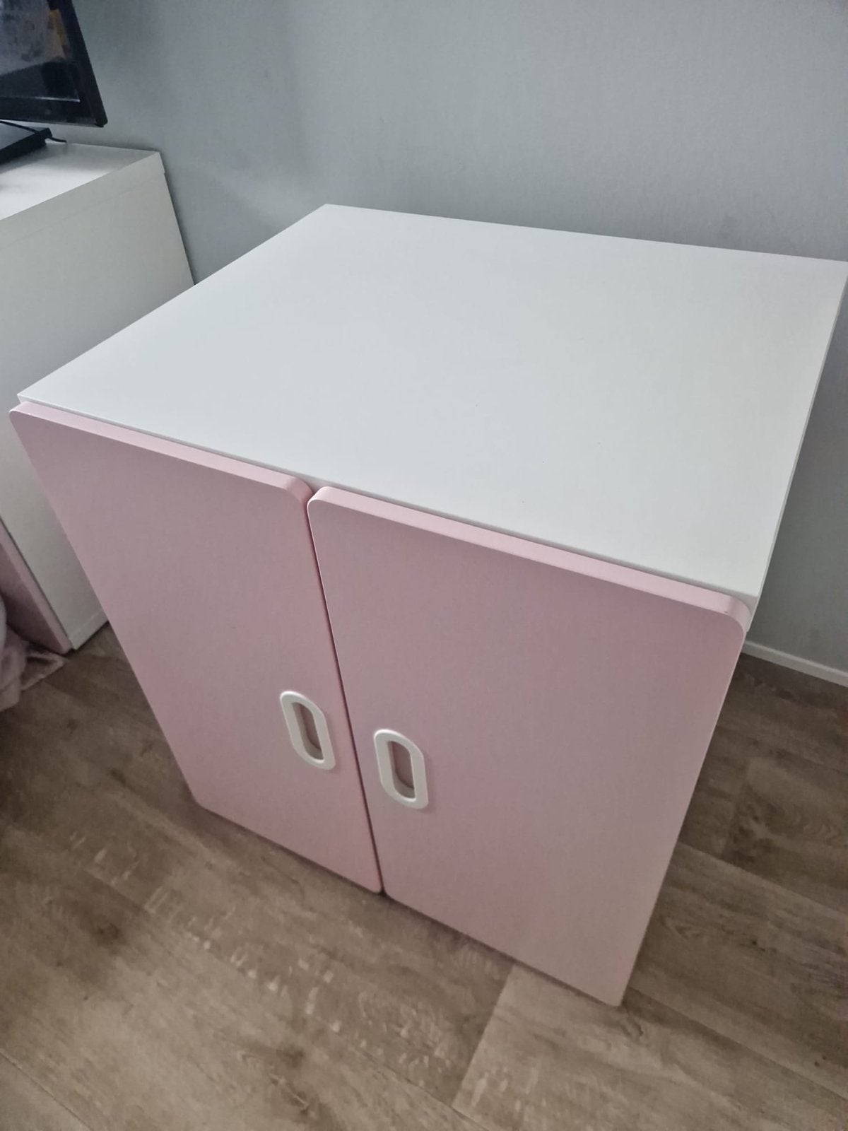 IKEA Stuva kast met planken - Roze/Wit, Ophalen, Gebruikt