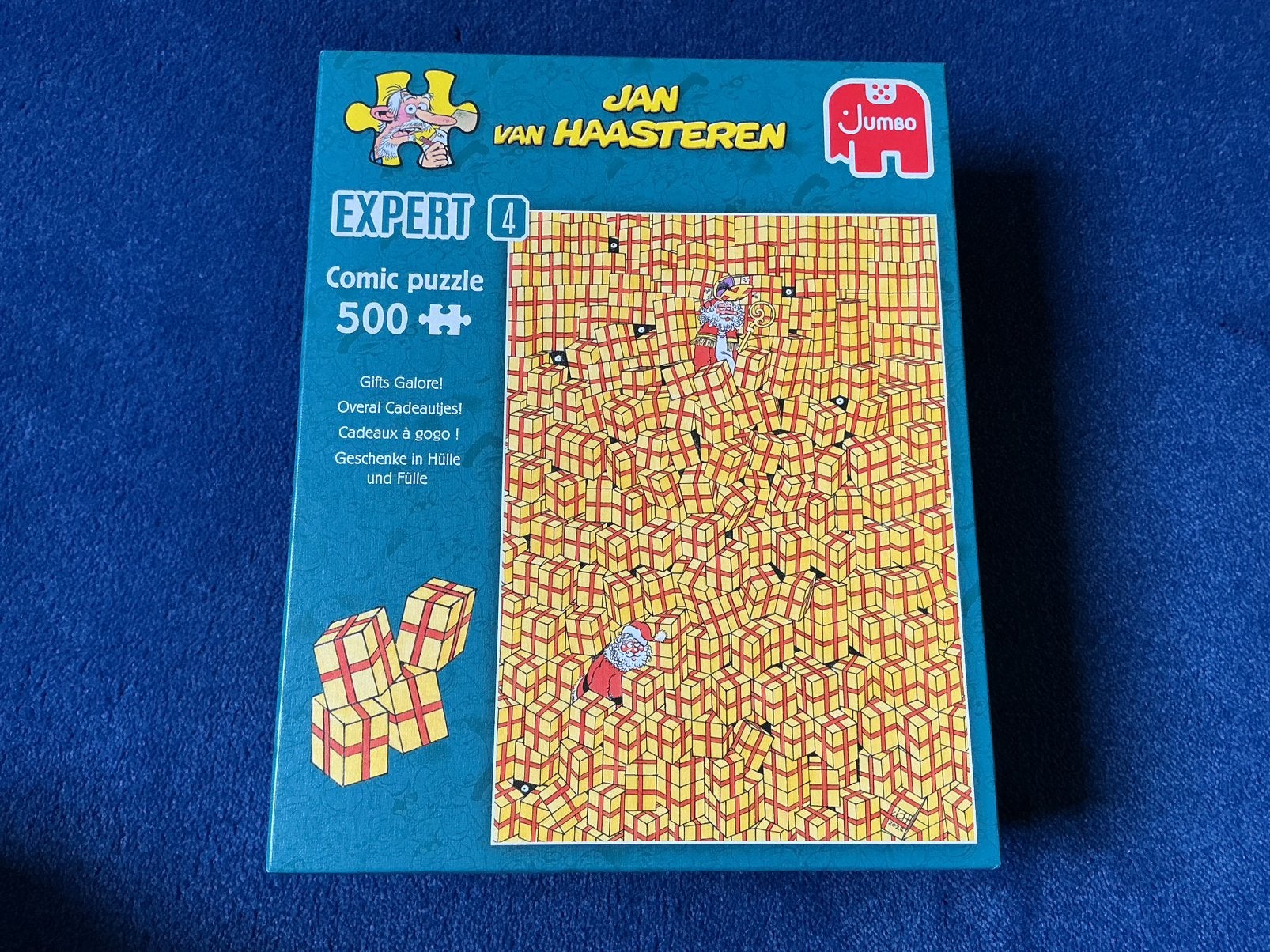 Puzzel Jan van Haasteren 500 stukjes Expert 4, Hobby en Vrije tijd, Ophalen, 500 t/m 1500 stukjes, Zo goed als nieuw