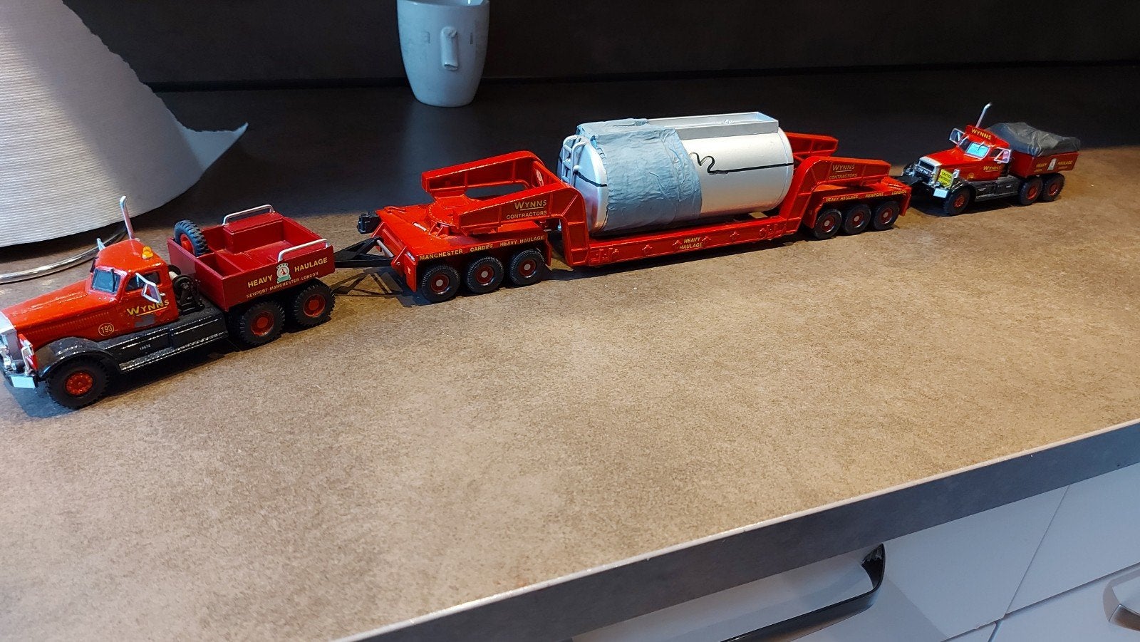 Corgi.mammoet .whynns.diamond 't., Ophalen of Verzenden, Bus of Vrachtwagen, Corgi