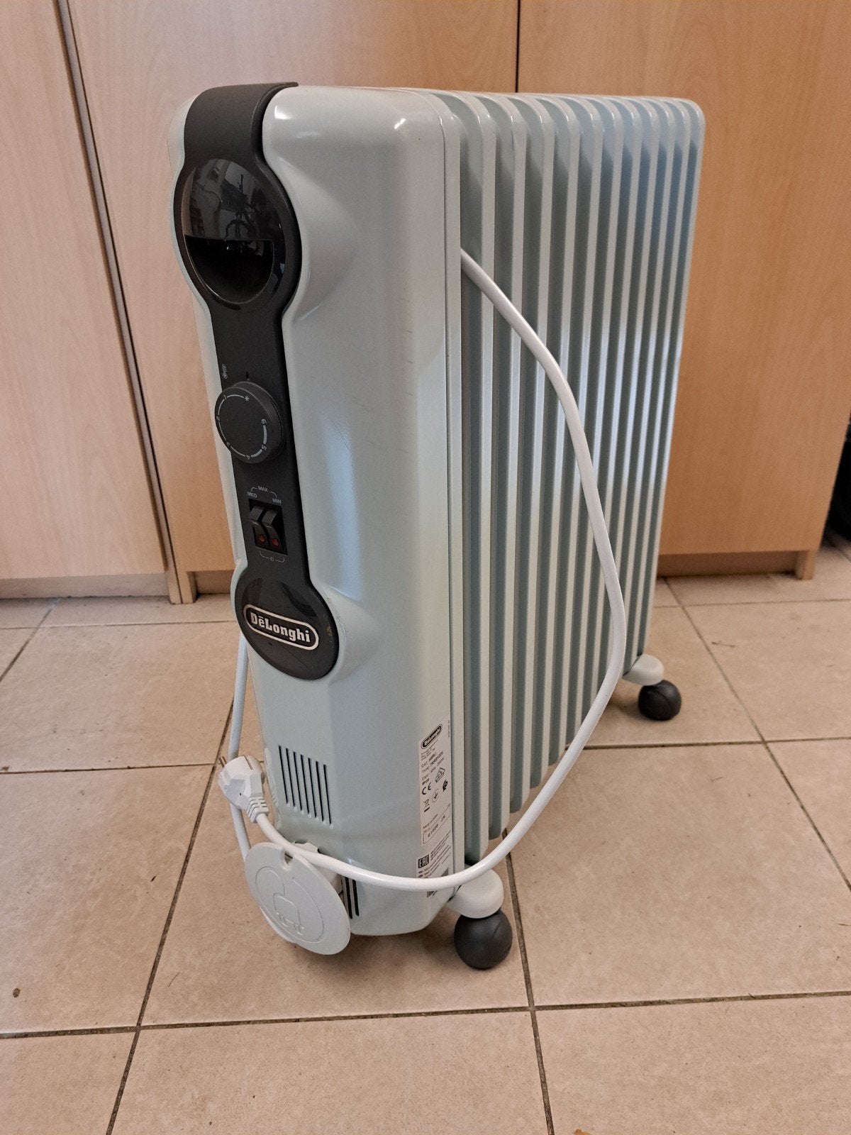 DeLonghi TRRS1225 Oliegevulde Radiator - 2500W, Ophalen, Radiator, Zo goed als nieuw, 60 tot 150 cm