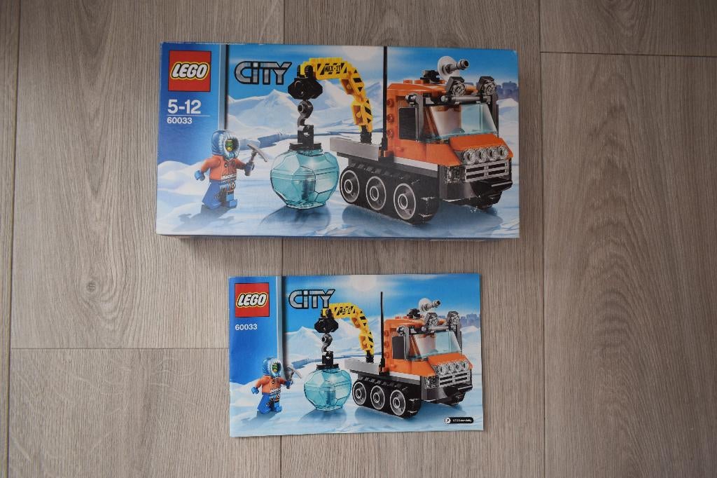lego 60033 City Artic ijscrawler, Lego, Ophalen of Verzenden, Zo goed als nieuw, Compleet
