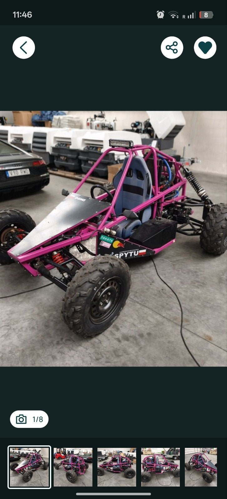 Buggy Piranha - Unieke Off-Road Ervaring, Ophalen