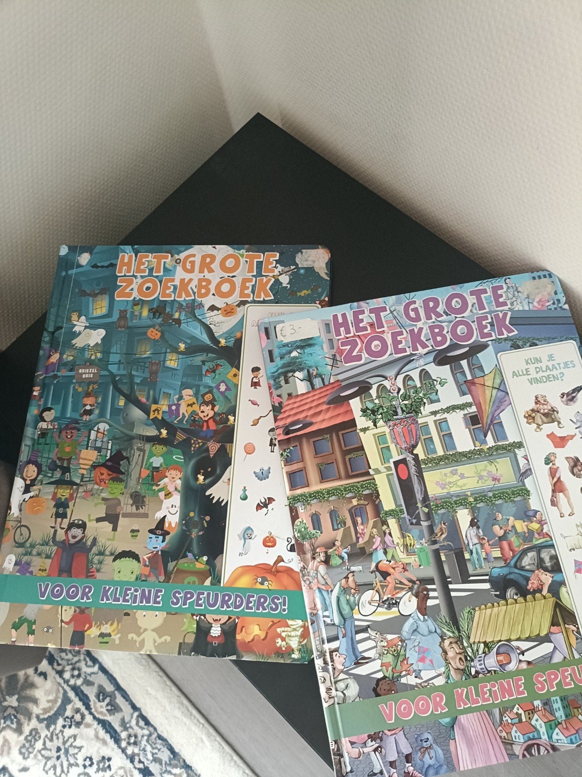 Het Grote Zoekboek - Voor Kleine Speurders (2 boeken), Ophalen, Non-fictie, Jongen of Meisje, Zo goed als nieuw
